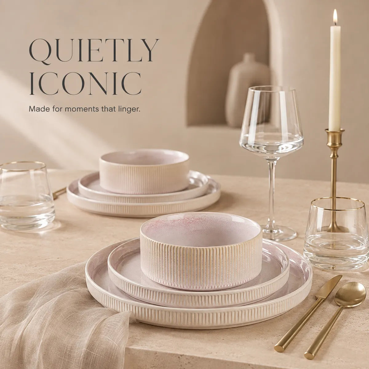Korvaniq Ceramic Dinnerware Set