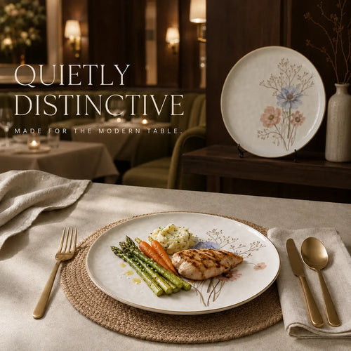 Platefula Floral Porcelain Dinnerware Set