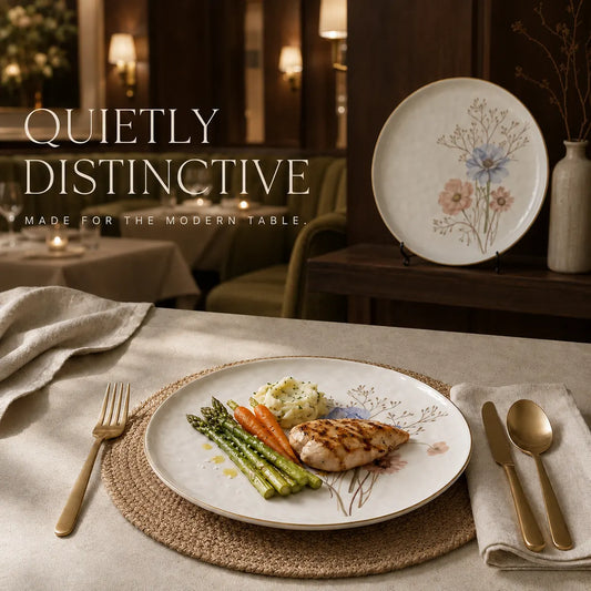 Korvaniq Floral Porcelain Dinnerware Set