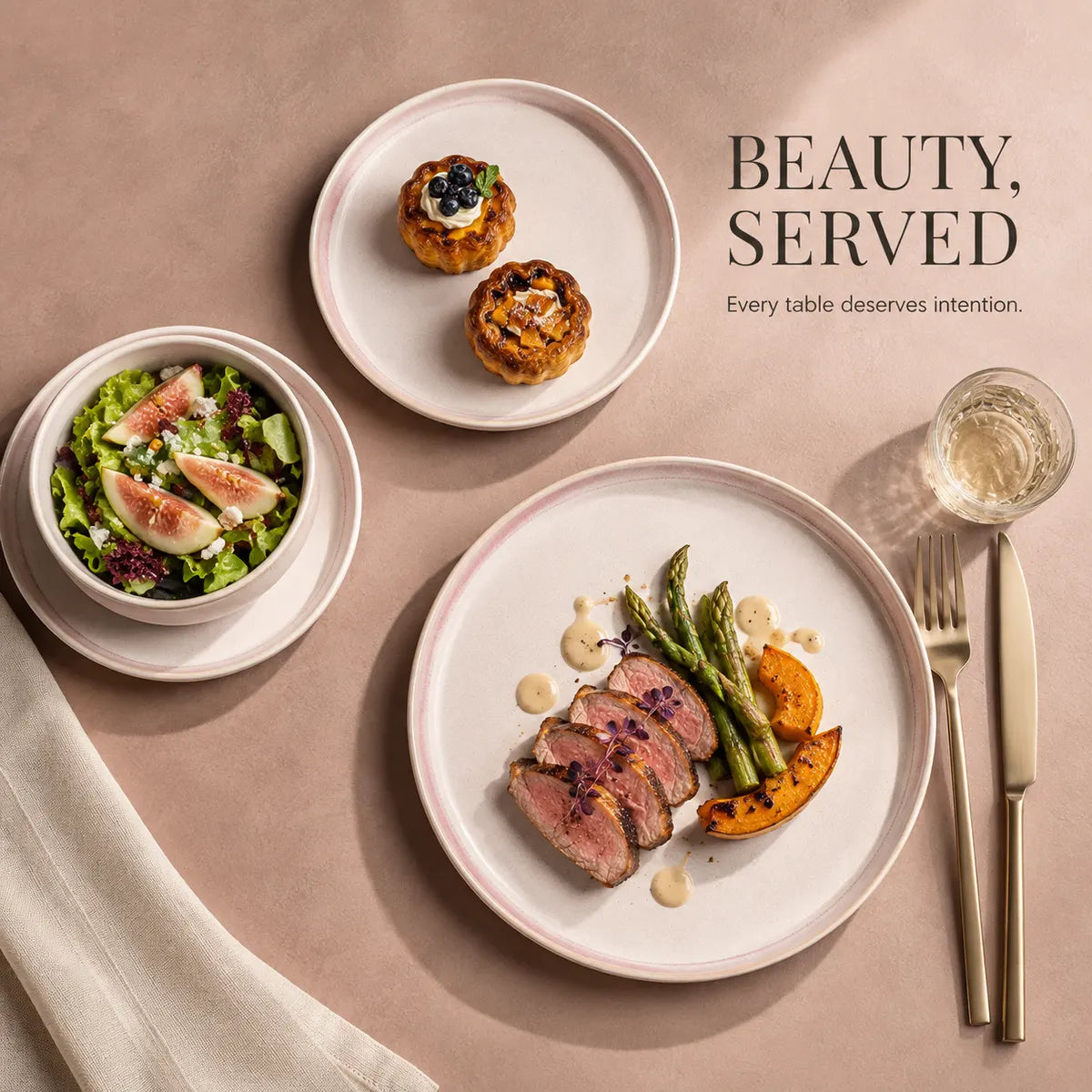 Korvaniq Ceramic Dinnerware Set
