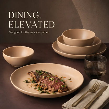 Korvaniq Elite Leeds Dinnerware Set