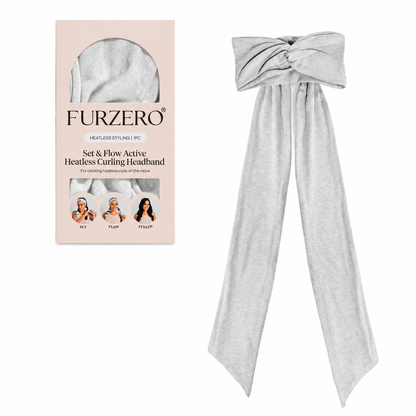 FURZERO® Curling Headband – The Heatless Curler You Don’t Have to Sleep In | Effortless Curls Without Heat
