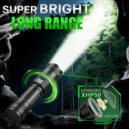 Super Bright Ultimate Survival Flashlight For All Emergency🔦